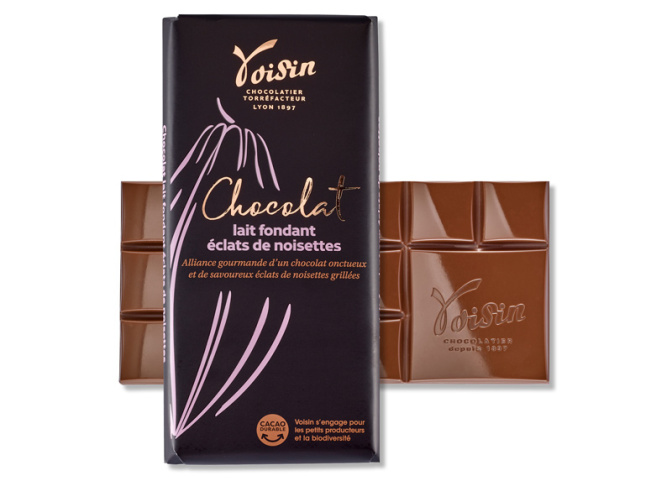 Lait fondant
Éclats de Noisettes