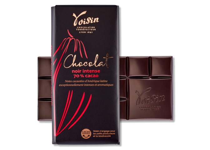 Noir intense
70% cacao