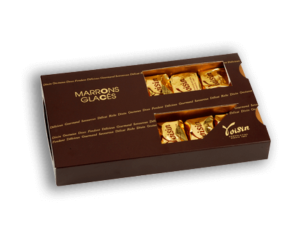 Boite Marrons glacés - Chocolats Voisin